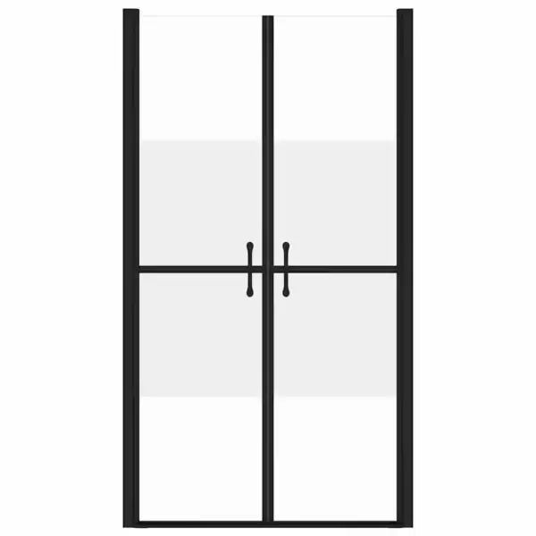 Poolmati ESG-turvaklaasist dušinurga uks reguleeritava laiusega, hõbedane alumiiniumraam, 73–76 x 190 cm – 3