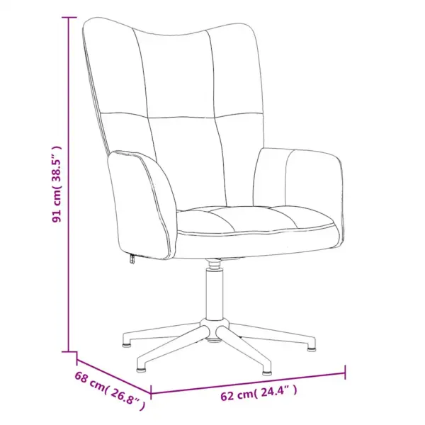 Pöörlev puhketool sametist, sinepikollane, vahtpolster, terasraam, 62 x 68 x 91 cm – 8