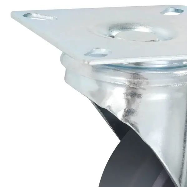 Hallid pöörlevad mööblirattad plaadiga, 75 mm, 16 tk – 5