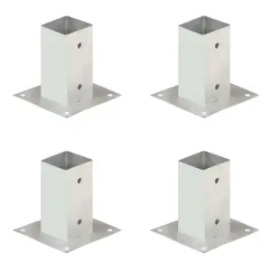 Postiankrud 71 mm postidele, kuumsukeltsingitud metall, 4 tk