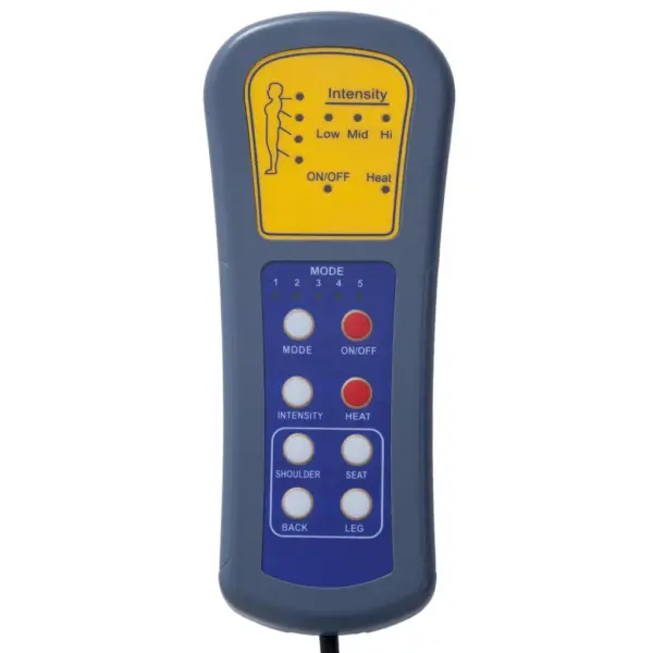 Massaažikanapee soojendusfunktsiooniga, pruun kunstseemisnahk, 5 režiimi – 9