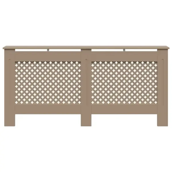 Pruun MDF radiaatorikate kärgstruktuuriga esipaneeliga, 172 x 19 x 81,5 cm – 4