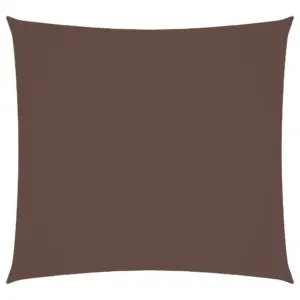 Veekindel oxford-kangast päikesepuri, kandiline, pruun, 7 x 7 m