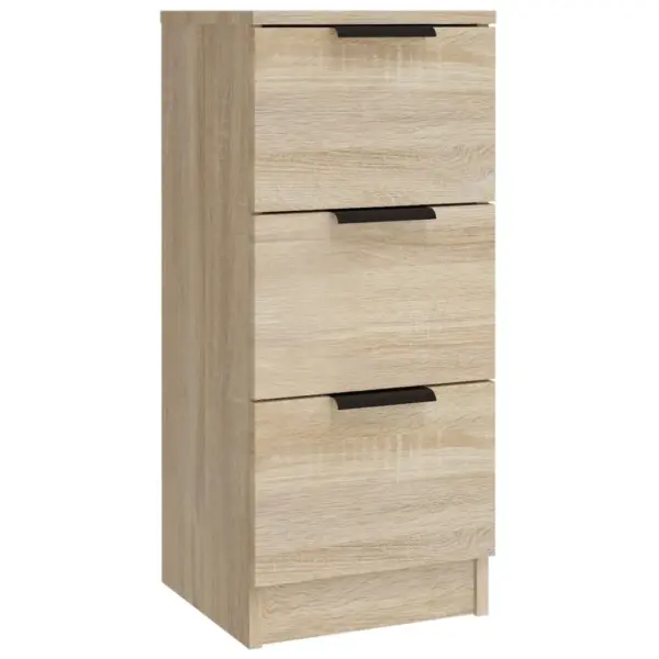 Puhvetkapid 3 tk, sonoma tamm, tehispuit – 9