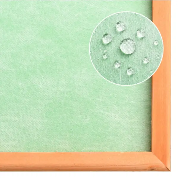 Puidust aiakuur riiulite ja kahe uksega, veekindla katusega, pruun, 128 x 42 x 91 cm – 7