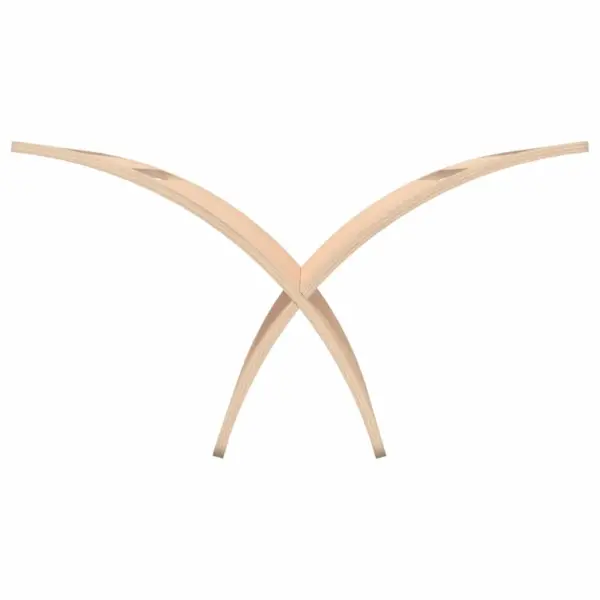 Kaarja disainiga ajakirjahoidja, naturaalne pappelvineer – 8