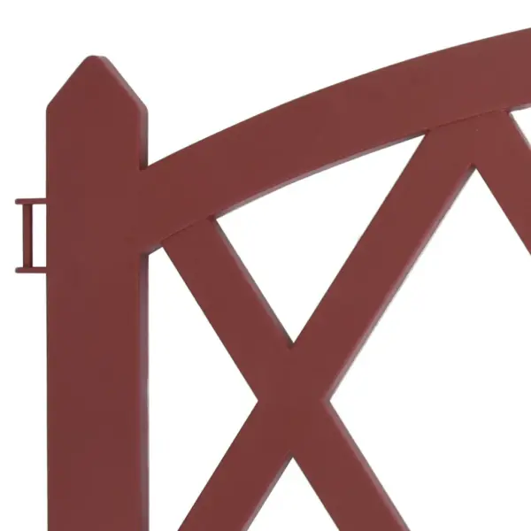 Murupiirded aeda, punane PP, 17 tk, paneel 60 x 25 cm, kuni 10 m – 5