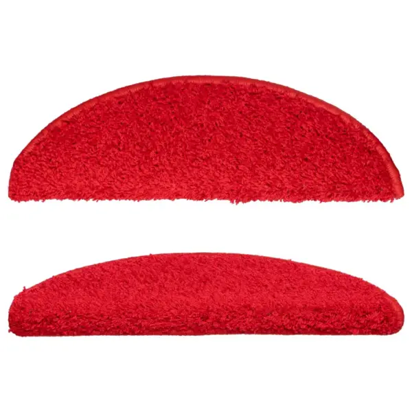 Poolringikujulised punased trepimatid kahepoolse teibiga, 15 tk, 56 x 17 x 3 cm – 4