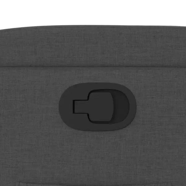 Püstitõusmist toetav elektriline lamamistugitool topsihoidjate ja küljetaskuga, tumehall kangas, 74 x 89 x 100 cm – 12