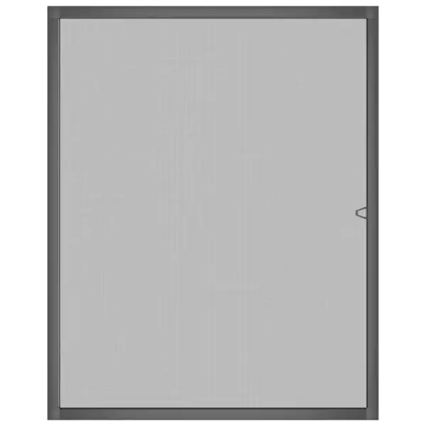 Putukavõrk aknale alumiiniumraamiga, antratsiithall, 80 x 100 cm – 3