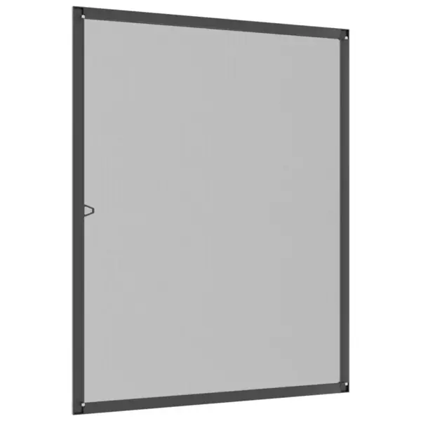 Putukavõrk aknale alumiiniumraamiga, antratsiithall, 80 x 100 cm – 4