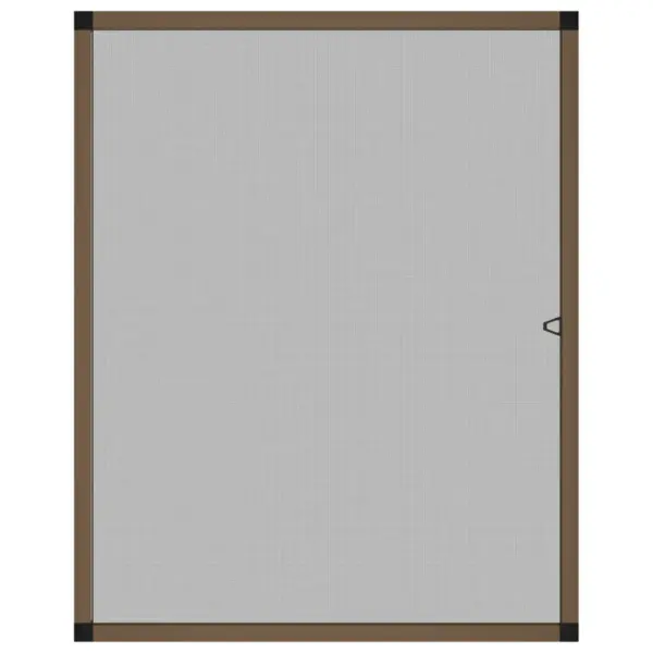 Putukavõrk aknale alumiiniumraamiga, pruun, 80 x 100 cm – 3