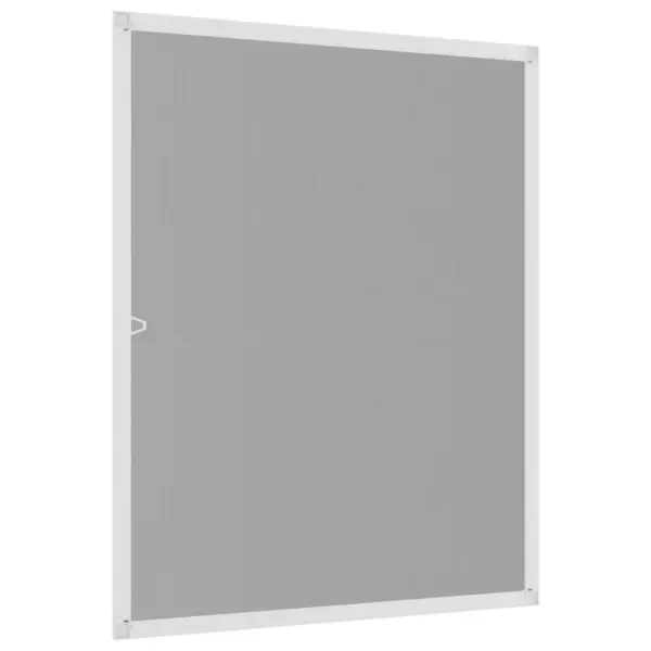 Putukavõrk aknale alumiiniumraamiga, valge, 100 x 120 cm – 4