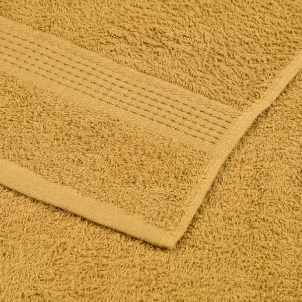 Puuvillased rätikud FROGN, 10 tk, kuldne, 100 x 200 cm, 360 g/m² – 6