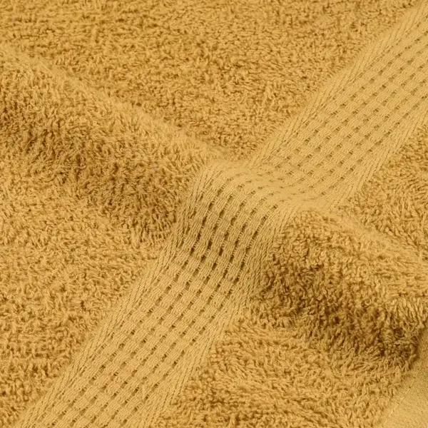 Puuvillased rätikud FROGN, 10 tk, kuldne, 100 x 200 cm, 360 g/m² – 7