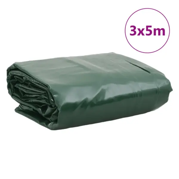 Veekindel PVC present, roheline, 3 x 5 m, 650 g/m² – 9