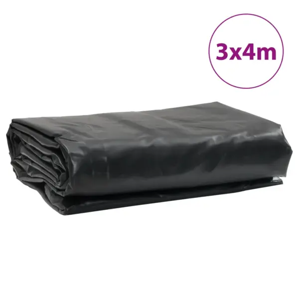 Veekindel PVC present metallist aasadega, antratsiithall, 3 x 4 m, 650 g/m² – 9