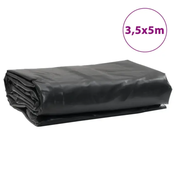 Raske PVC presentkate, antratsiithall, 3,5 x 5 m, 650 g/m² – 9