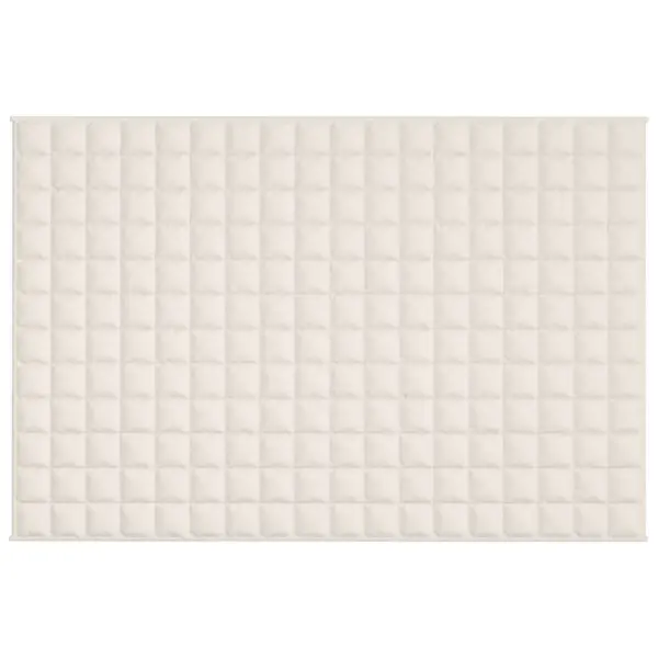 Raskustekk parema une jaoks, hele kreemjas, 9 kg, 122 x 183 cm, puuvillane kangas – 3