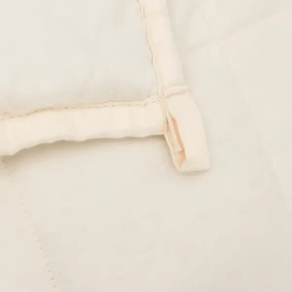 Raskustekk parema une jaoks, hele kreemjas, 9 kg, 122 x 183 cm, puuvillane kangas – 5