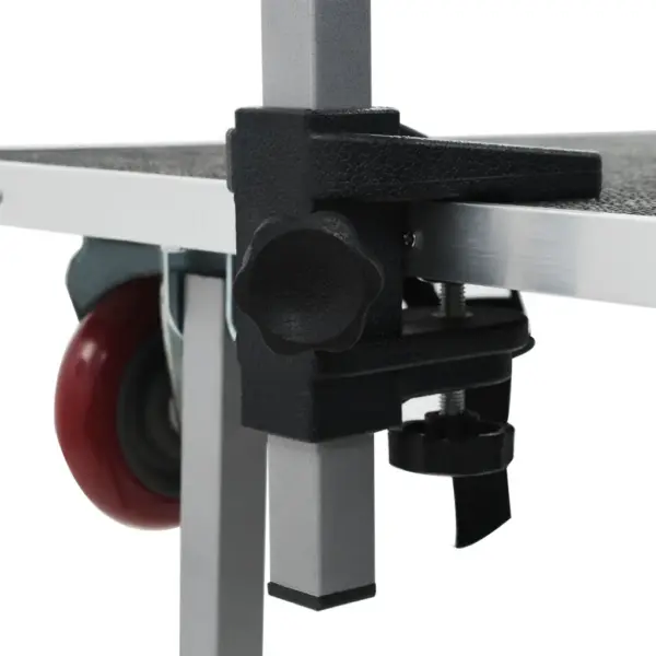 Kokkupandav ratastega trimmimislaud koertele, must, 91,5 x 61,5 x 156 cm – 8