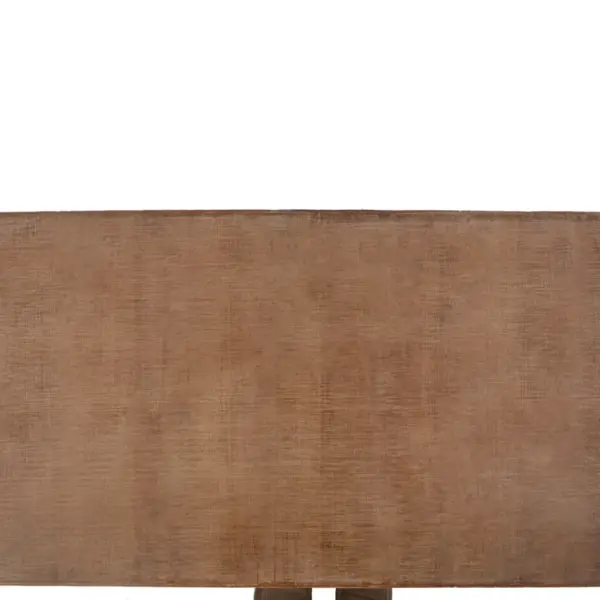 Ratastega kuusepuidust kohvilaud liugustega, pruun, 91 x 51 x 38 cm – 4