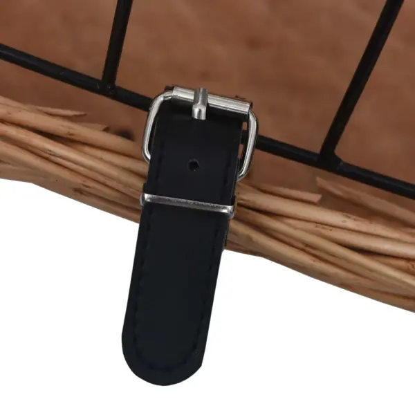 Ratta esikorv kattega, naturaalne paju, 50 x 45 x 35 cm – 10