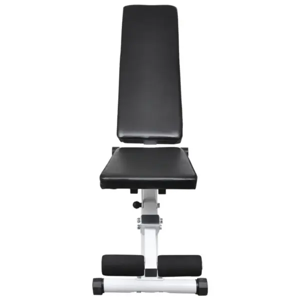 Reguleeritav jõusaalipink tõstekangi ja hantlite komplektiga, teras, 60,5 kg – 4