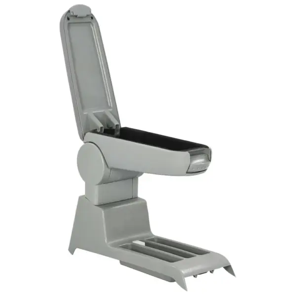 Reguleeritav auto käetugi integreeritud panipaigaga, VW Polo / Cross Polo, hall – 2