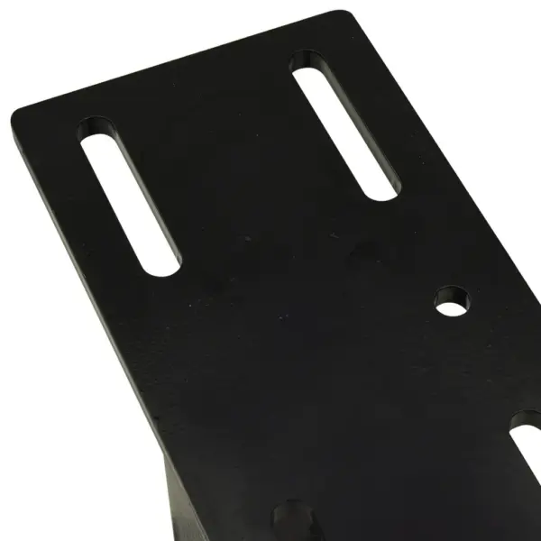 Reguleeritav terasest puidutreipingi alus, must, pikkus 565–930 mm – 5