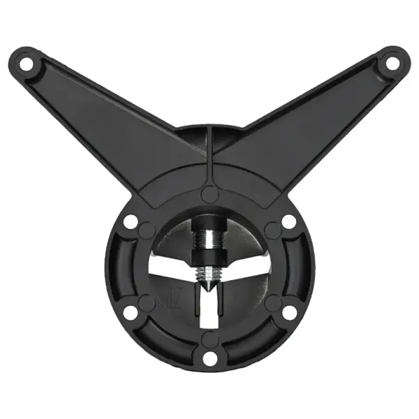 Reguleeritavad mustad lauajalad, 4 tk, rauast toru, 110 cm – 6