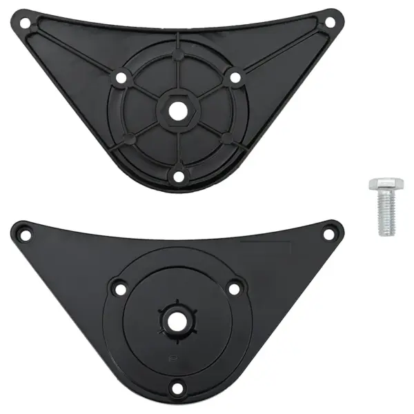 Reguleeritava kõrgusega lauajalad, 4 tk, must raud, 60 x 870 mm – 4