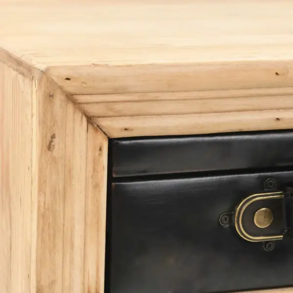 Retro öökapp nulupuidust kohvrisahtliga, 43 x 38 x 50 cm – 8