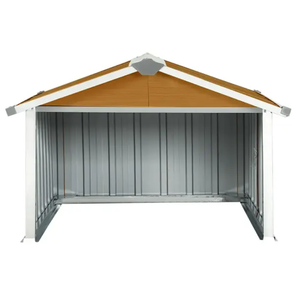 Robotmuruniiduki kuur, pruun tsingitud teras, 92 x 97 x 63 cm – 4