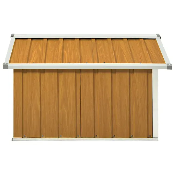 Robotmuruniiduki kuur, pruun tsingitud teras, 92 x 97 x 63 cm – 5