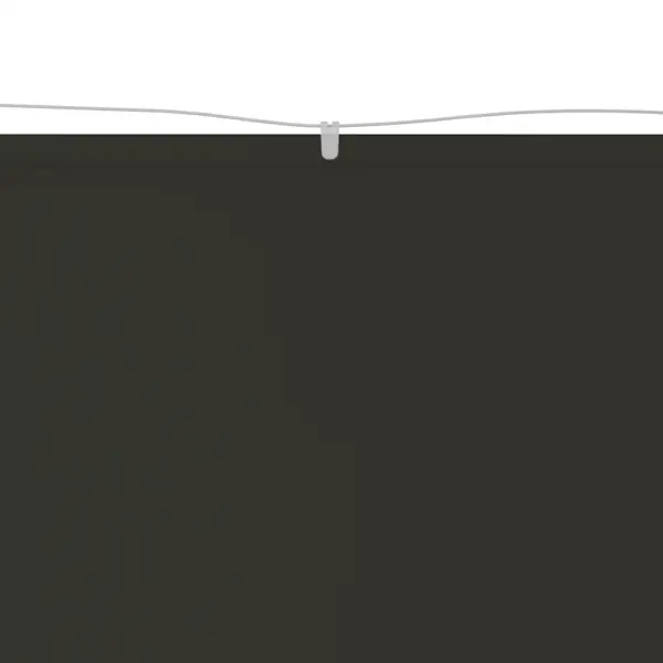 Rõdu privaatsussirm tuule- ja UV-kaitsega, antratsiithall oxford-kangas, 60 x 800 cm – 3