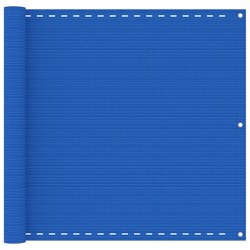Rõdu privaatsusvõrk sinine HDPE, 90 x 600 cm