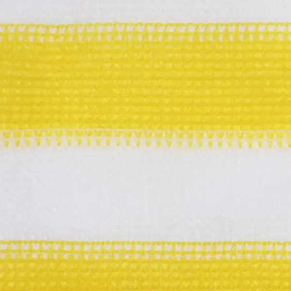 HDPE rõdusirm privaatsuseks, kollane-valge, 120 x 500 cm – 2