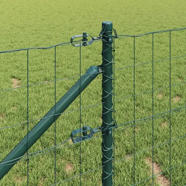 Roheline euroaed postidega, 0,8 x 25 m, teras ja PVC – 4