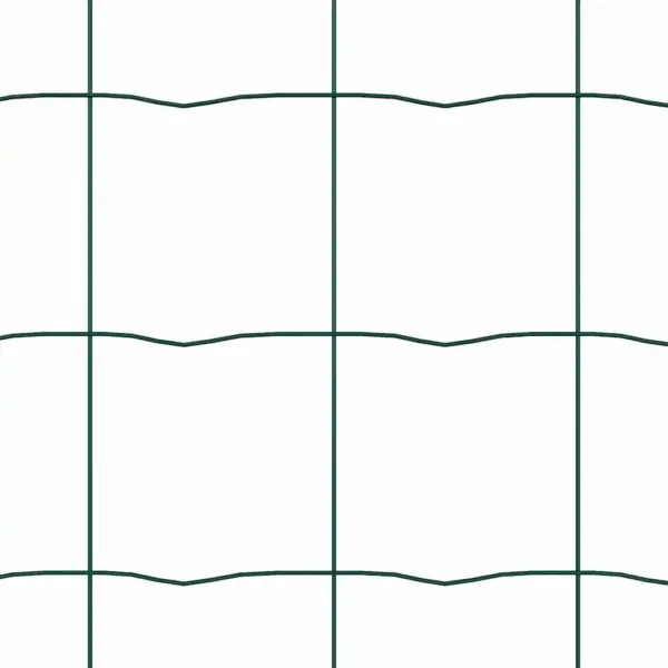 Eurovõrkaia komplekt postidega, roheline teras, 1,2 x 10 m – 10