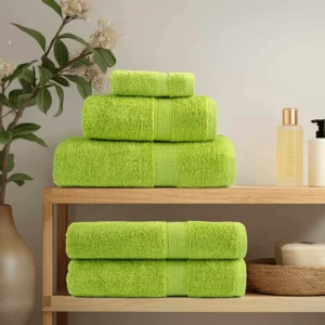 Külalisterätik Solund, roheline, 100% puuvill, 550 gsm