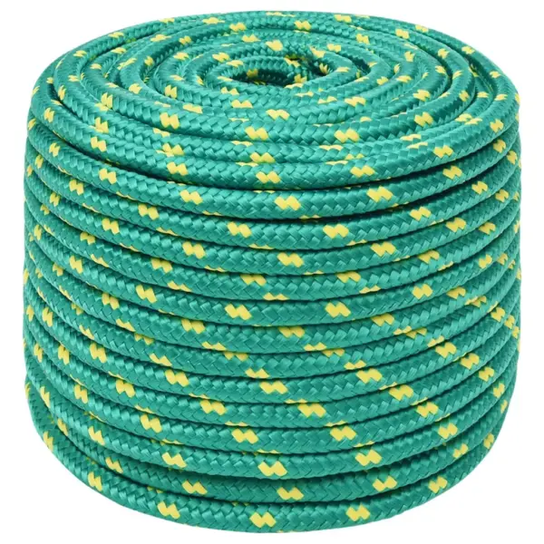 Roheline polüpropüleenist paadiköis, 14 mm, 25 m – 2