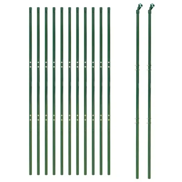 Roheline PVC-kattega traataia komplekt, tsingitud teras, 1,6 x 25 m – 3