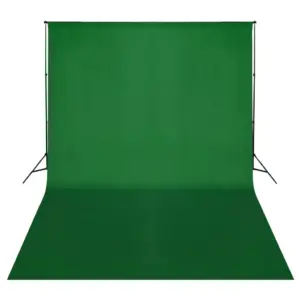 Roheline taustasüsteem fotole ja videole, 500 x 300 cm, alumiinium