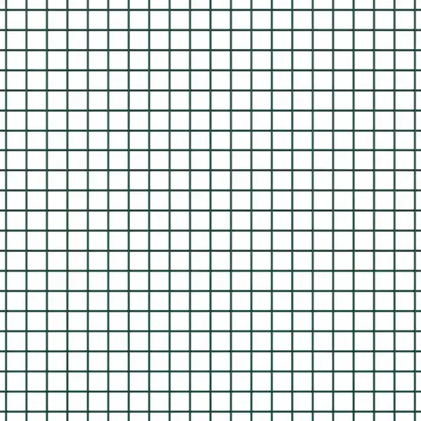 Roheline terasest aiavõrgu ja postide komplekt, 25 x 0,5 m, 12 x 12 mm võrk – 9