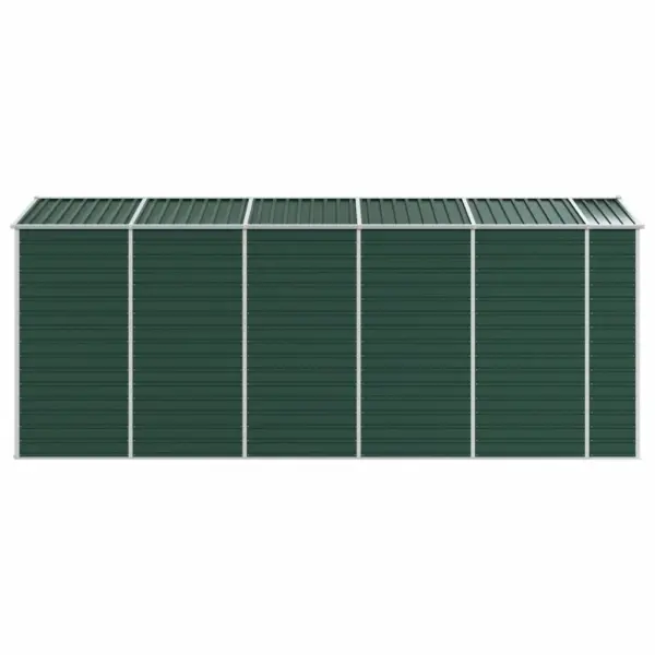 Roheline aiakuur tsingitud terasest, 191 x 470 x 198 cm – 6