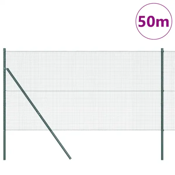 Roheline teras- ja PVC-võrkaiakomplekt, 50 x 1,4 m, 19 x 19 mm võrk – 3