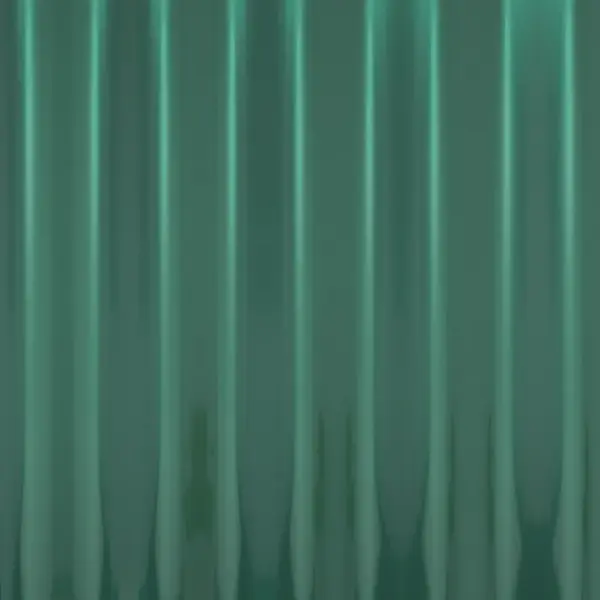 Lainelised galvaniseeritud terasest katusepaneelid, roheline, 12 tk, 100 x 36 cm – 6