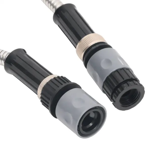 Roostevabast terasest aiavoolik pihustusotsakuga, hõbedane, 22,5 m – 5