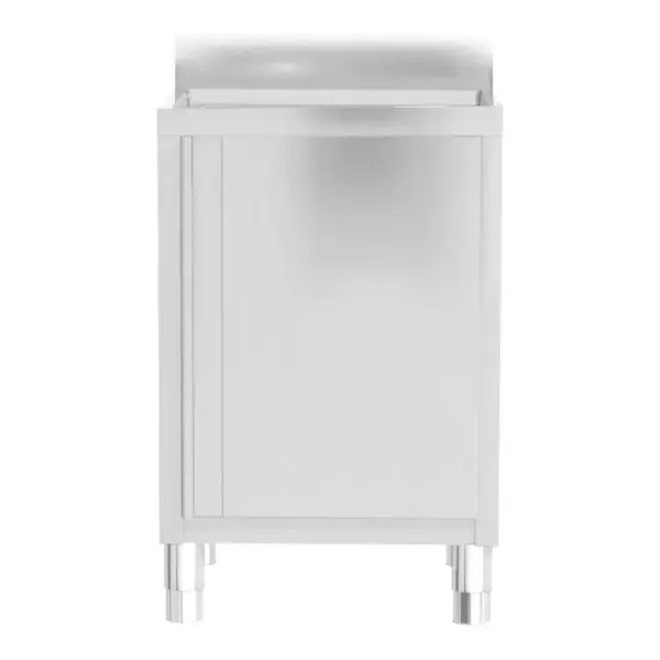 Roostevabast terasest kommertsköögi kapid pritsmekaitse ja reguleeritavate jalgadega, 3 tk – 5